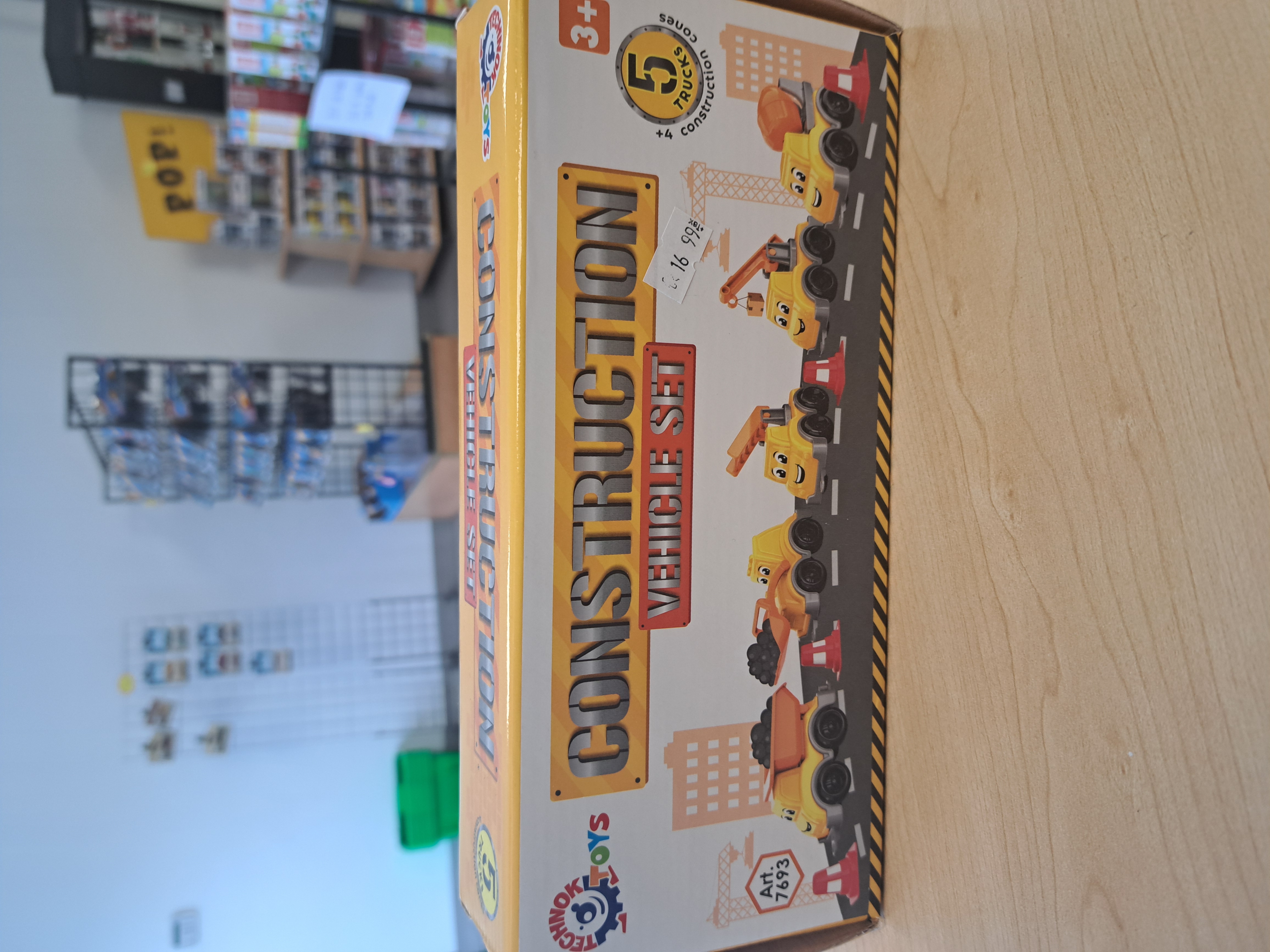 technok toys construction vehicule set